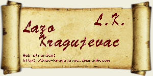 Lazo Kragujevac vizit kartica